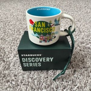 Starbucks San Francisco Discovery Series Collectible 2 oz Demitasse Mug/Ornament